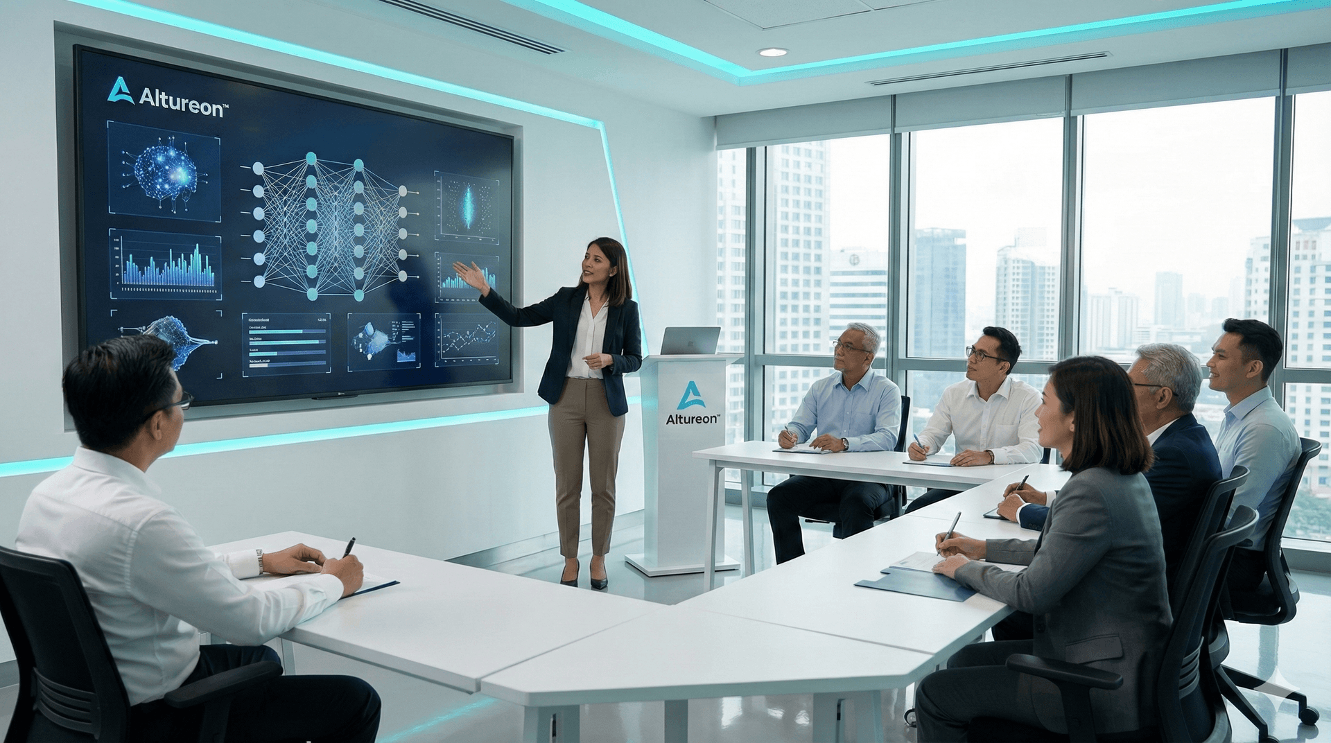 AI Training Session at Altureon Intelligence